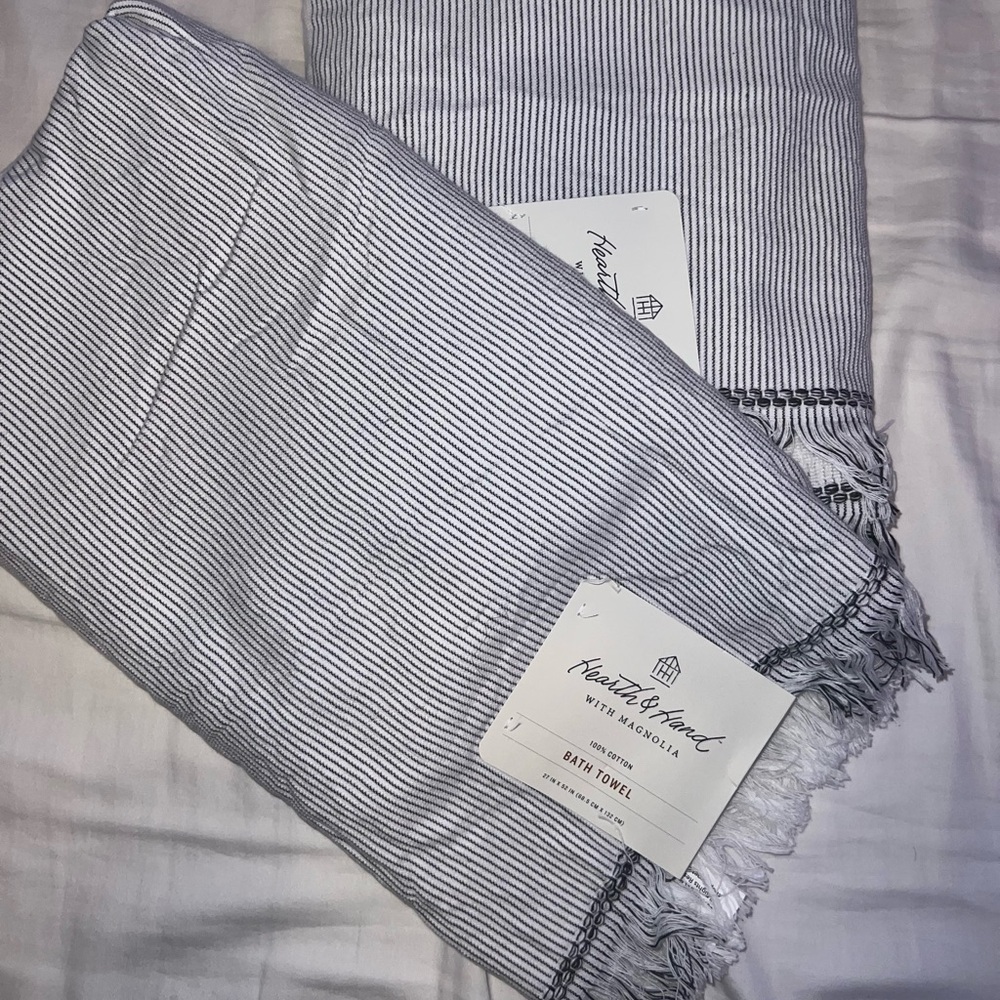 Set of 2 Hearth & Hand Bath Towels